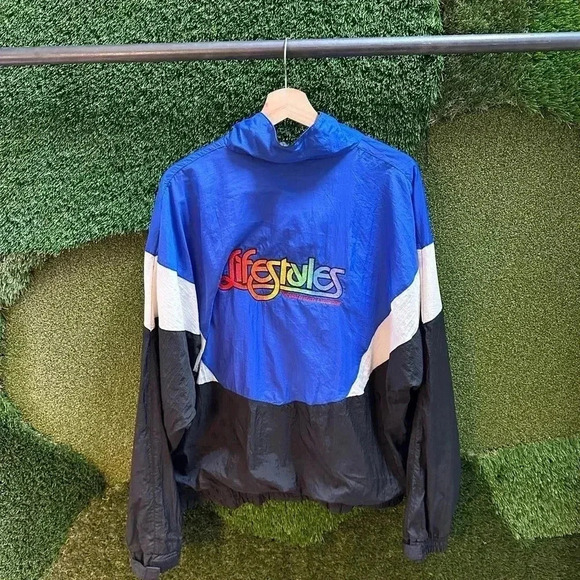 Vintage Lifestyles Zip-up Light Jacket  Size XL - Picture 2 of 5